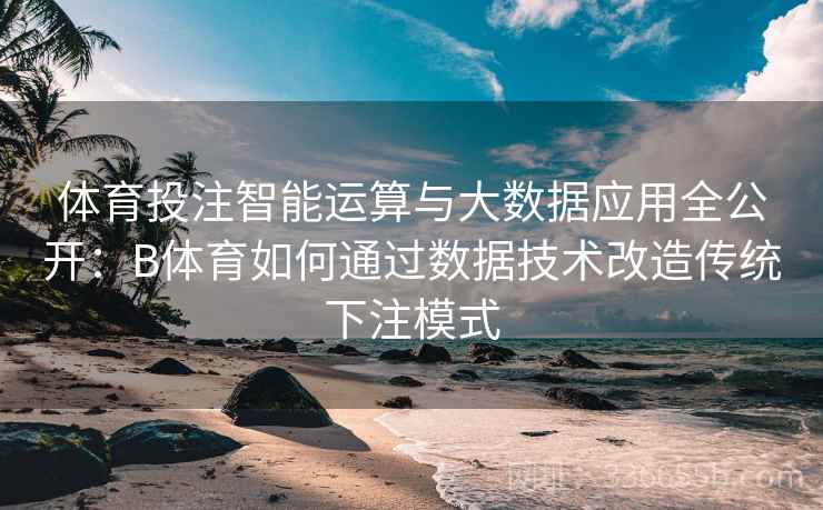 体育投注智能运算与大数据应用全公开：B体育如何通过数据技术改造传统下注模式